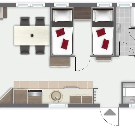 Ferienhaus Mellumplate 22 *